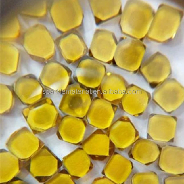 
Yellow Colored Synthetic HPHT Diamond For Industring 