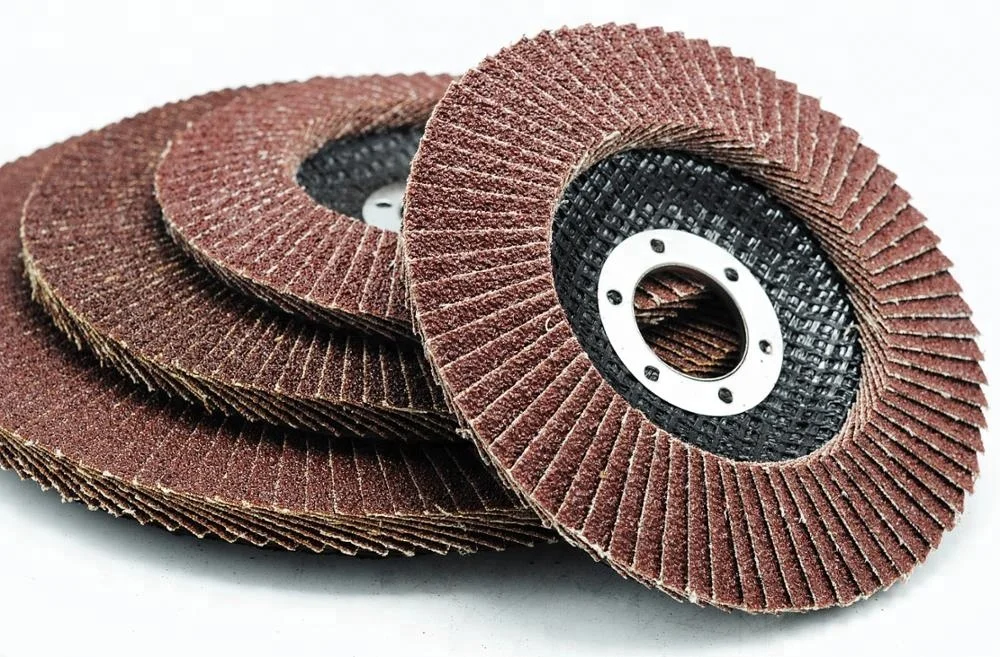 Abrasive tools 5 inch flap grinding metal fiberglass discs polishing wheels aluminum oxide flap disc