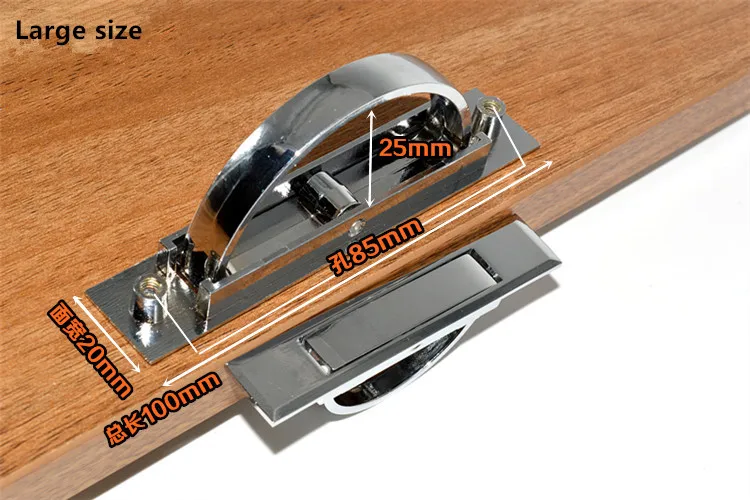 Furniture Hardware Type Cabinet Concealed Hidden Door Handle