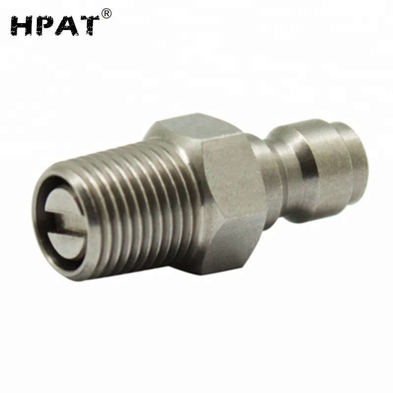 Paintball Tank Regulator Mini Fill Nipple Valve 1/8NPT Made of Stainless Steel