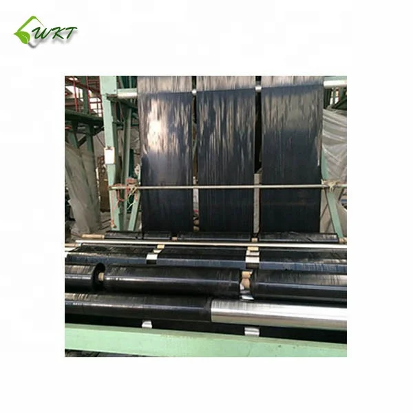 
HDPE black embossed plastic mulch agriculture 