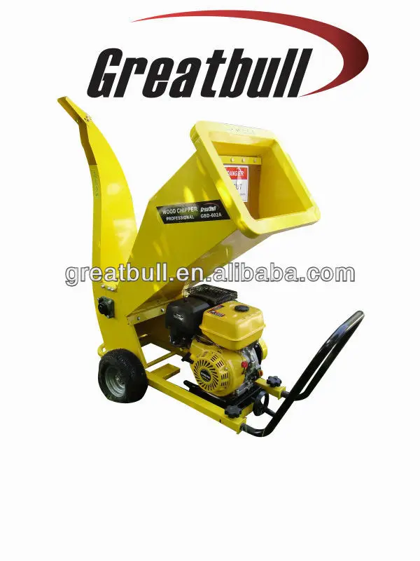 
15HP gasoline high speed steel wood machine chipper shredder 