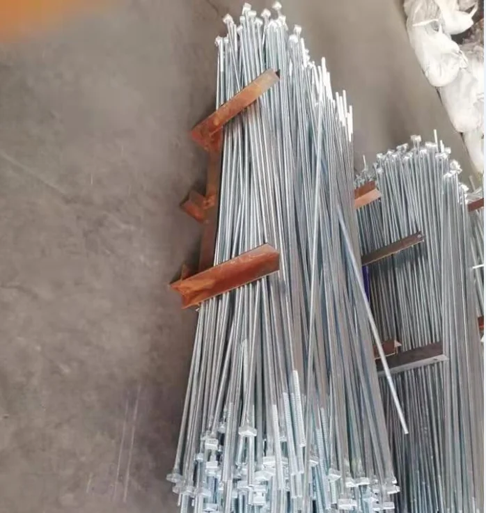 Hot dipped galvanized anchor rod thimble eye stay rods