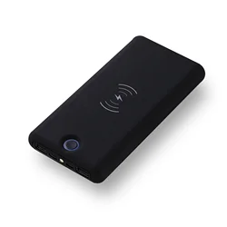 Wireless Power Bank 20000 mAh Fast Charge Portable Charger External Battery Pack with Built-in Flashlight