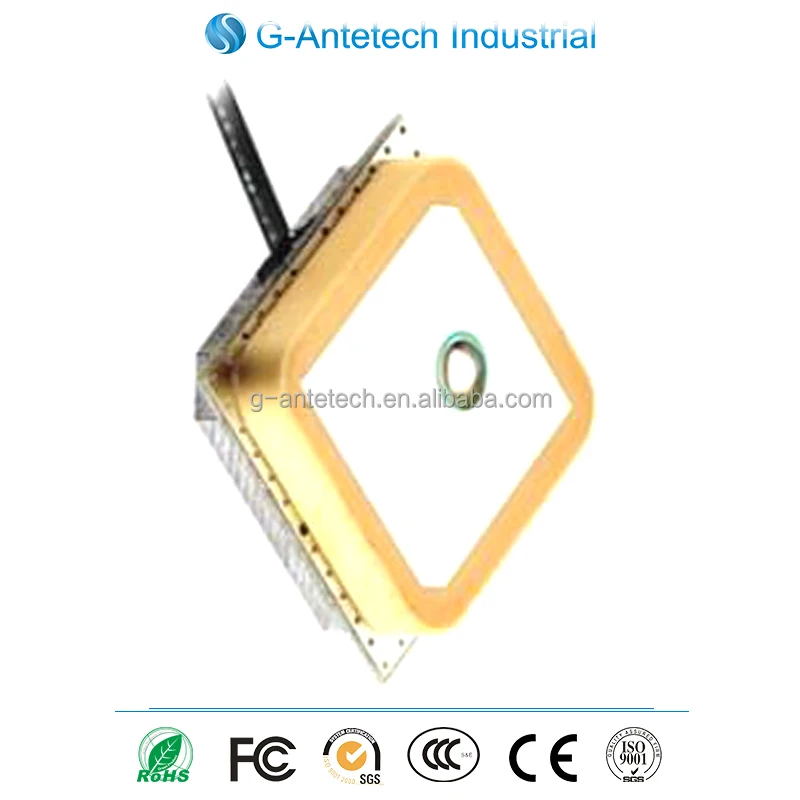 China manufacturer telecommunication 50 ohms impedance 1575 1602mhz gps glonass antenna