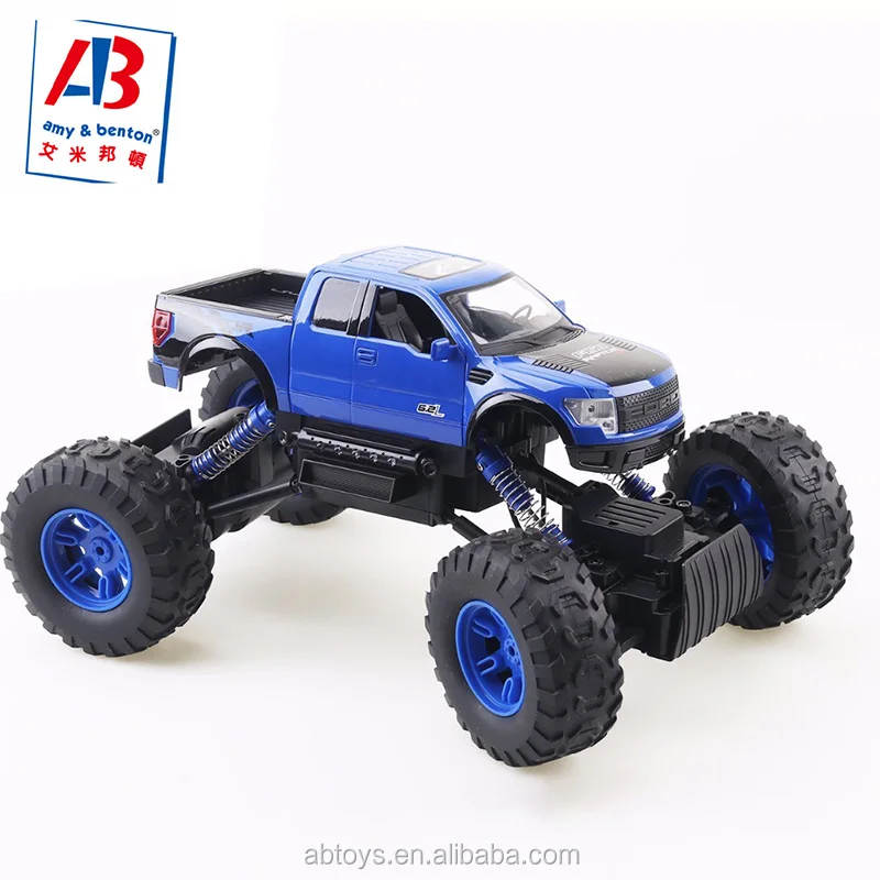 Новое поступление, масштаб 1/10, голубой грузовик 4WD 2,4 GHz RC Truck