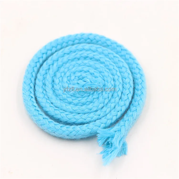 Wholesale customized braided cotton rope for garments accessory