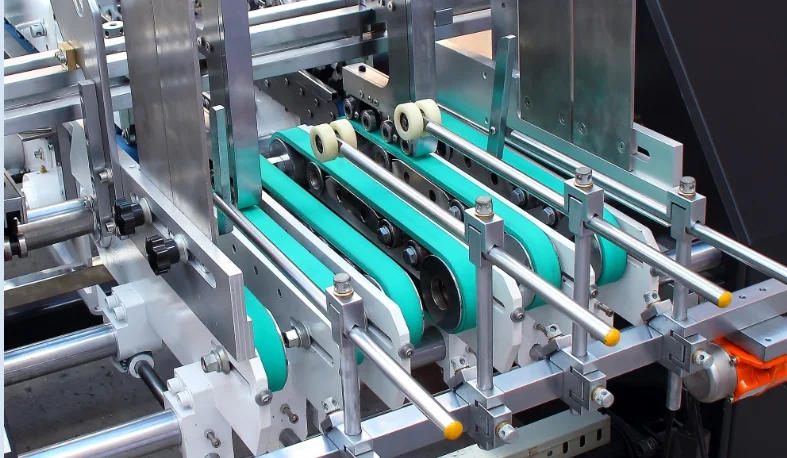 GK-650GS 4/6 POINTS CAKE PIZZA BOX GLUING PASTING MACHINE