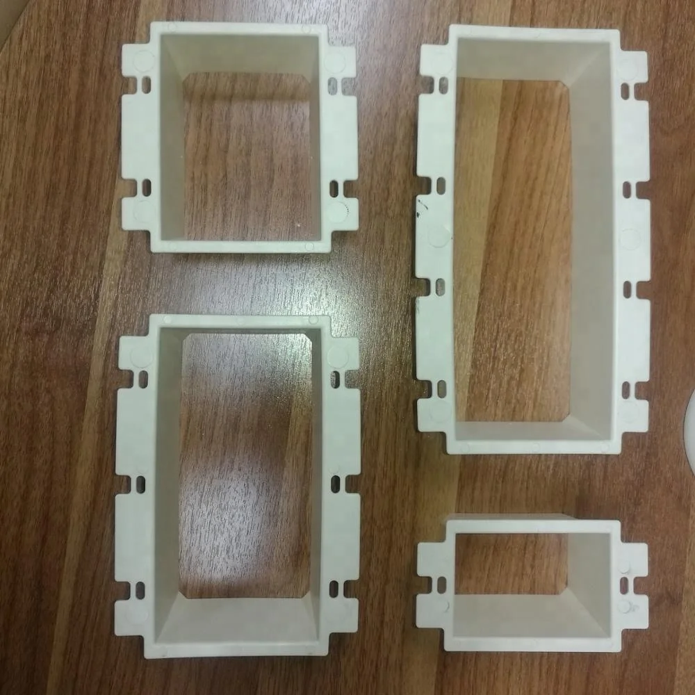 shanghai Linsky 2 gang plastic electrical extension ring electrical conduit box