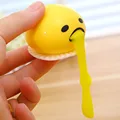 Tricky Vomiting Egg Toys Yolk Lazy Brother Squeezed Will Spit Jun Yolk Vent Creative Gifts For
