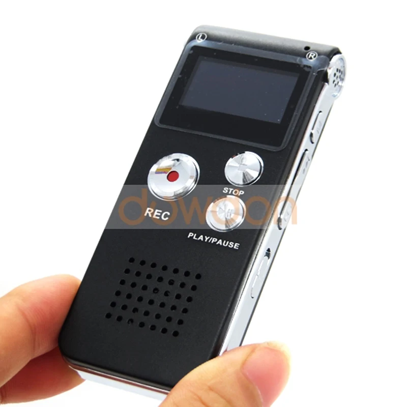 8GB 4GB Multi Function Digital Voice Recorder With LCD Screen