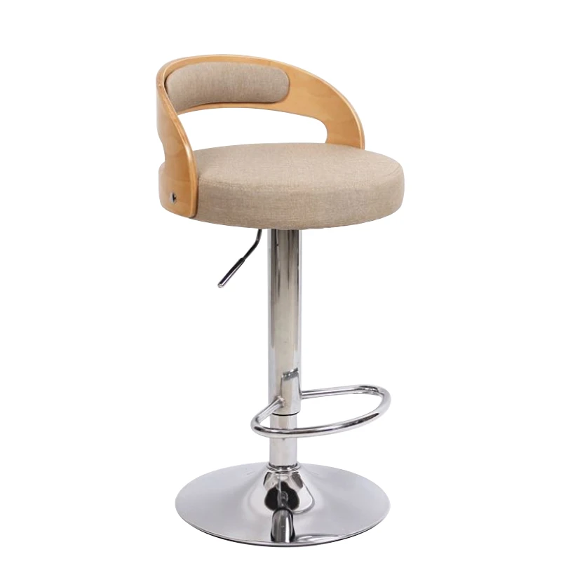 
Accent Low Back Swivel Height Barstool in Black Faux Leather and Chrome Finish Living room furniture 