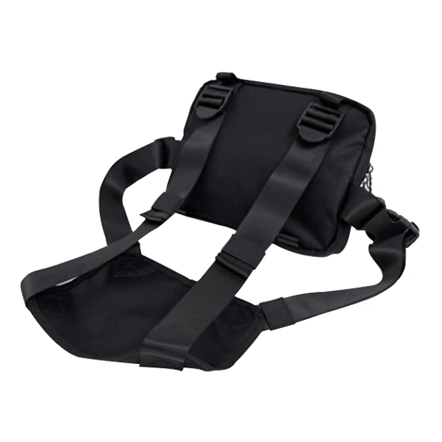 Custom waterproof nylon Sling Bag polyester logo Unisex Mens harness Bag Custom Chest bag