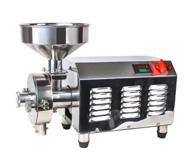 Stainless Steel Soybean Grinder/Chopper Commercial Grain Mill for Cereals