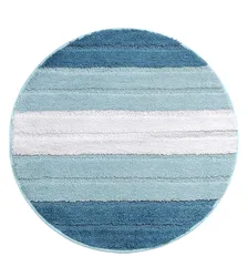 Best sale 100% polyester round shaped waterproof indoor carpet
