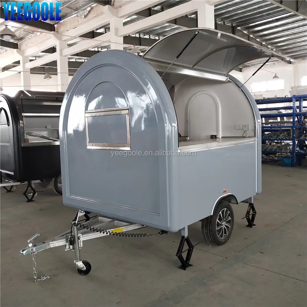 The best selling fast food truck mobile kitchen trailer