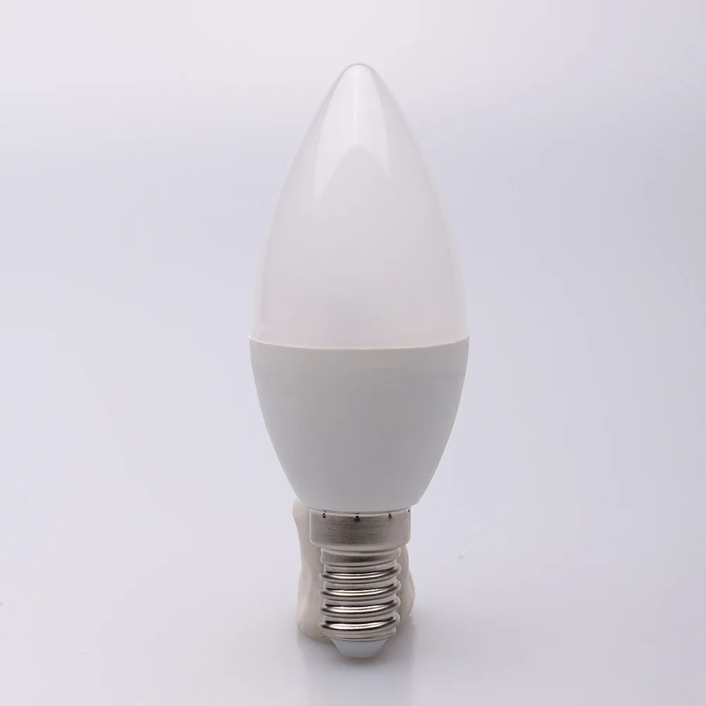 led lamp C37 6W E14 RoHS dimmable bulb energy saving lights