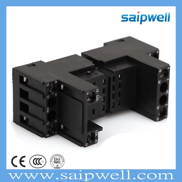 Saipwell 18f- 2z- C5 (px78702) черный пластик реле реле сокет 300 В AC цоколь реле