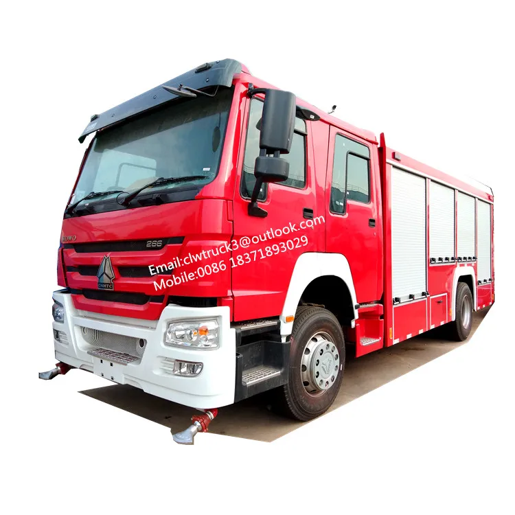 Sinotruk fire truck/airport fire truck/emergency and rescue fire fighting truck