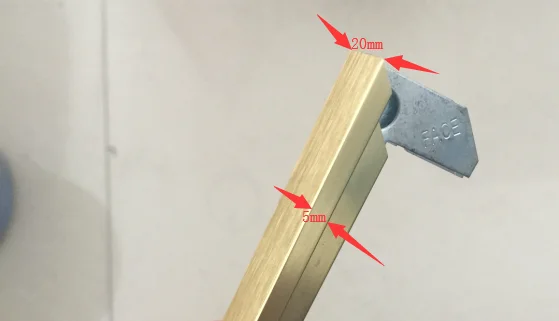 metal rose gold  picture frame  in custom sizes