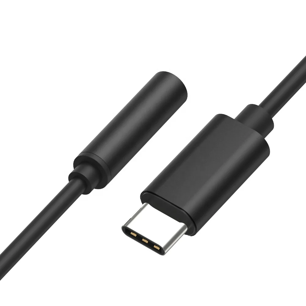 Wholesale 384KHz 32bit Hi-Res Audio USB Type C to 3.5mm Female Aux Headphones Jack Adapter for Huawei Google Moto Z iPad Pro