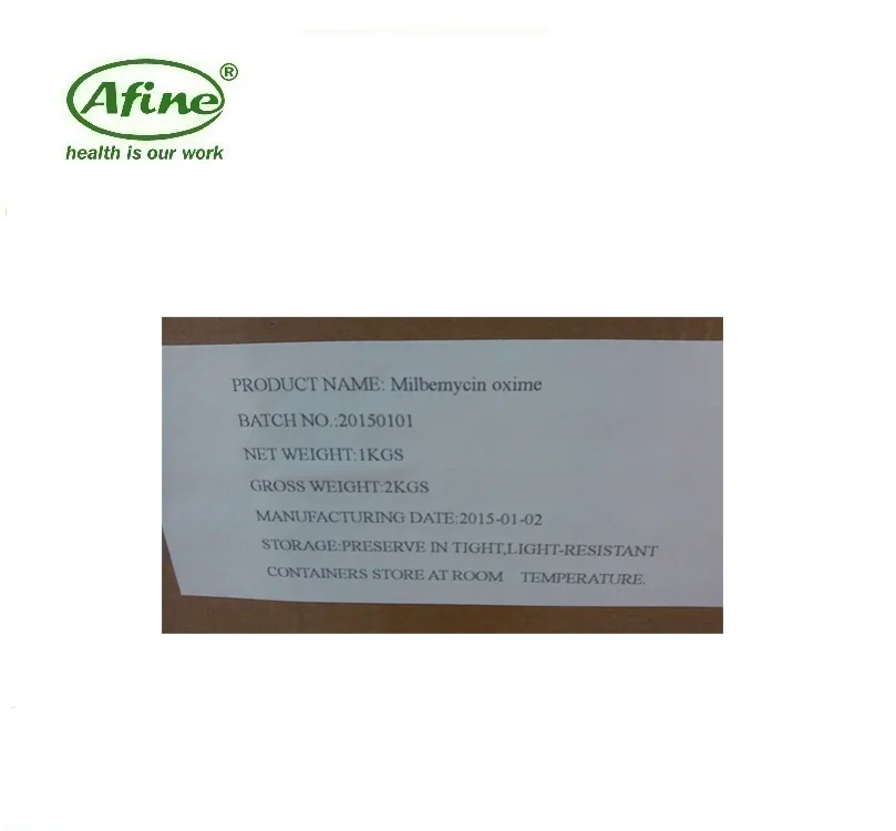
pharmaceutical ingredient Milbemycin oxime CAS 129496-10-2 