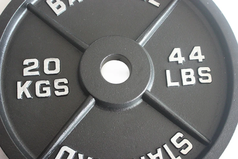 
Fitness Weightlifting Painting Grey Hammertone Cast Iron Weight Plate 