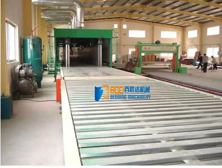 New Automatic Horizontal Continuous Foaming Production Line for mattress machine
