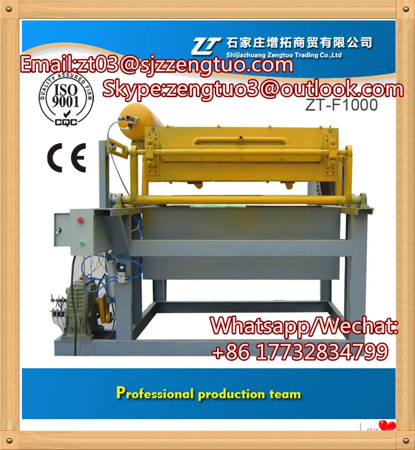 Egg carton making equipment production