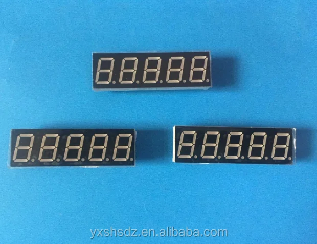 7 segment led display 0.56 inch 5 digit red colore - LED bar graph display 5651AS/BS