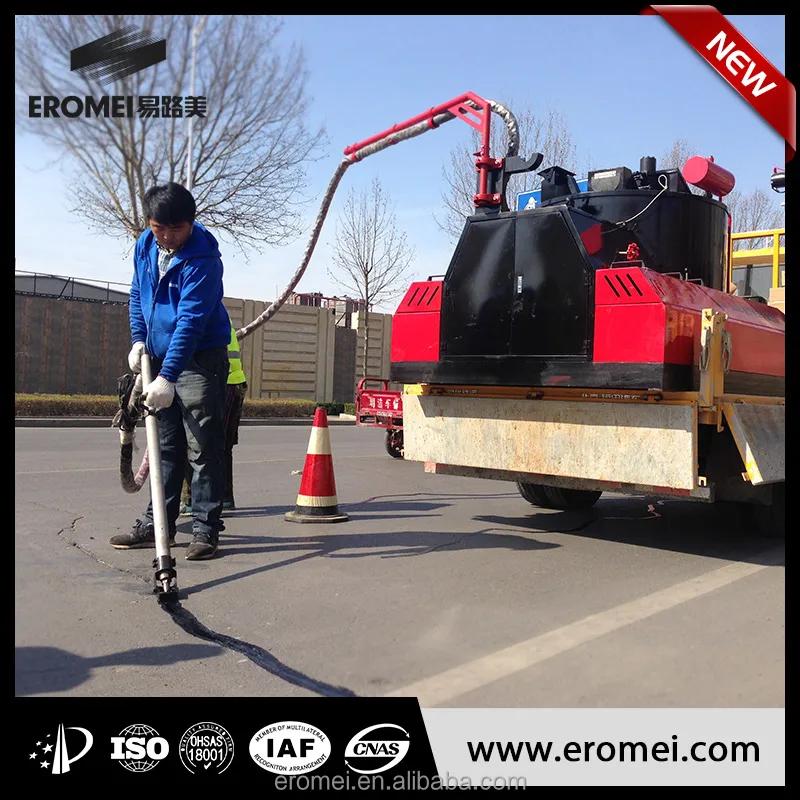 Professional hot tar crack filler machine