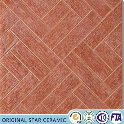 Rustic ceramic series vintage non slip outdoor sidewalk floor tiles size 400x400mm OS4A305