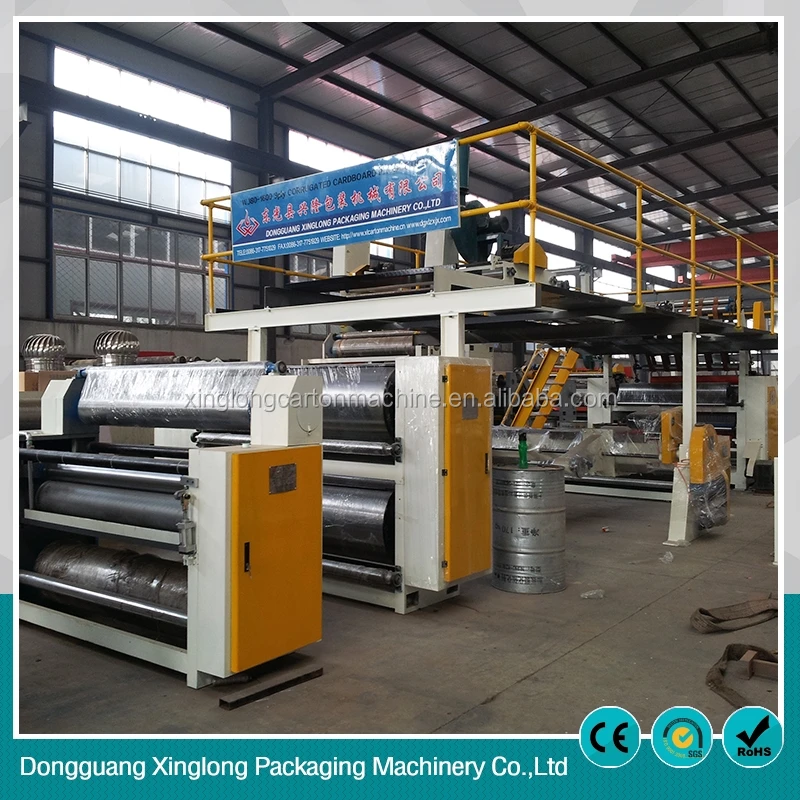 Надежный производитель 3 слоя картона машины для картона производства