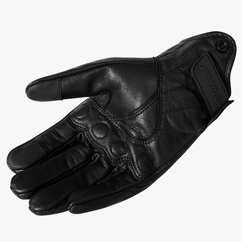 
High quality motorcycle safety gloves anti - fall touchscreen motorcycle leather riding gloves 