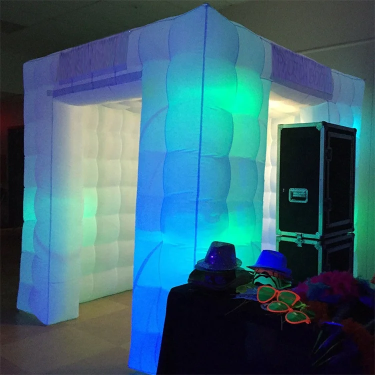 Portable Inflatable Led Party Photobooth Photo Booth Tent