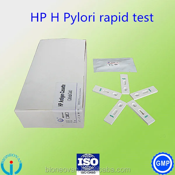 Набор для быстрого тестирования H-pylori Ag/Ab с сертификатом