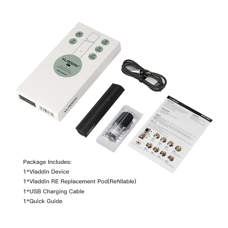 Hot Selling Vladdin RE Ultra Portable Device Replacement Pods Vladdin Re Full Kit