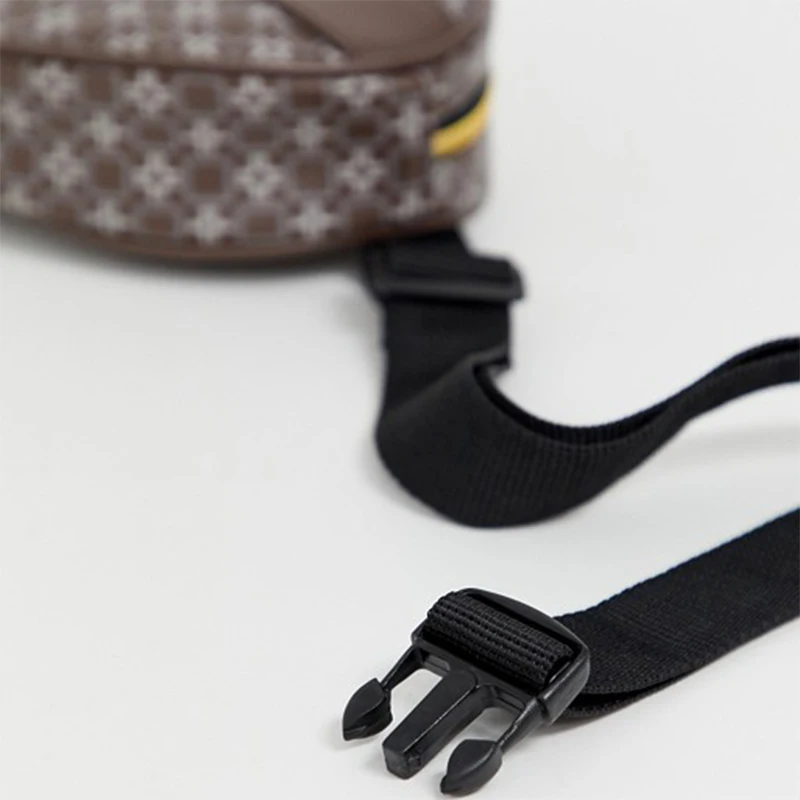 
2019 High Quality Vintage Ladies Printed Fanny Pack Custom Leather Waist Bag For Men 