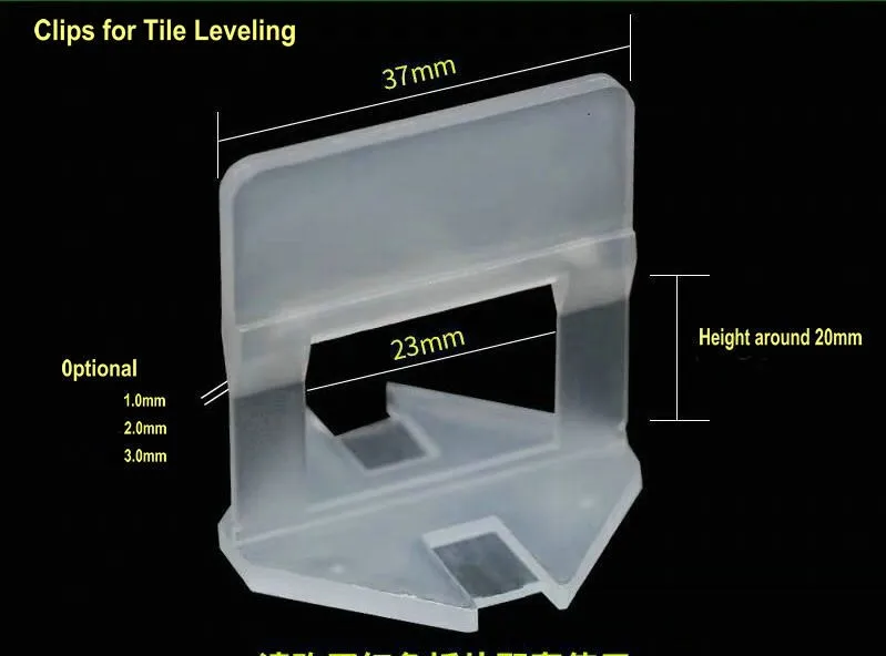 DIY Wall & Floor Tile Accessories ceramic Spacers Adjustment Plastic Tile Leveling System