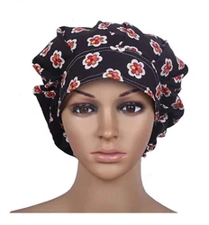 Doctor Classic Scrub Hat Adjustable Sweatband Bouffant hat for Women Ponytail