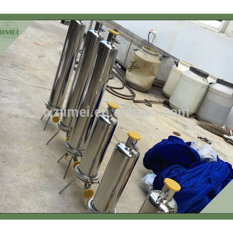 
Stainless steel single microporous membrane filter 