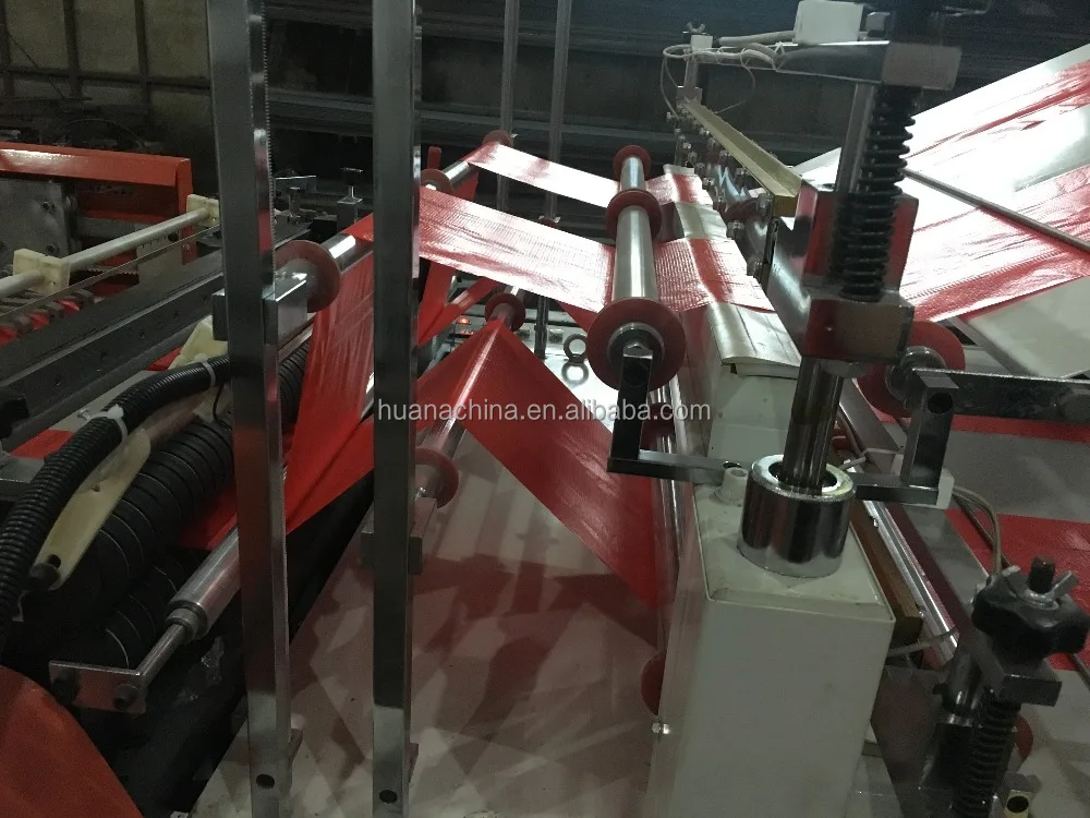 Automatic Plastic Carry Bag Making Machine Shopping Bag Making Machine