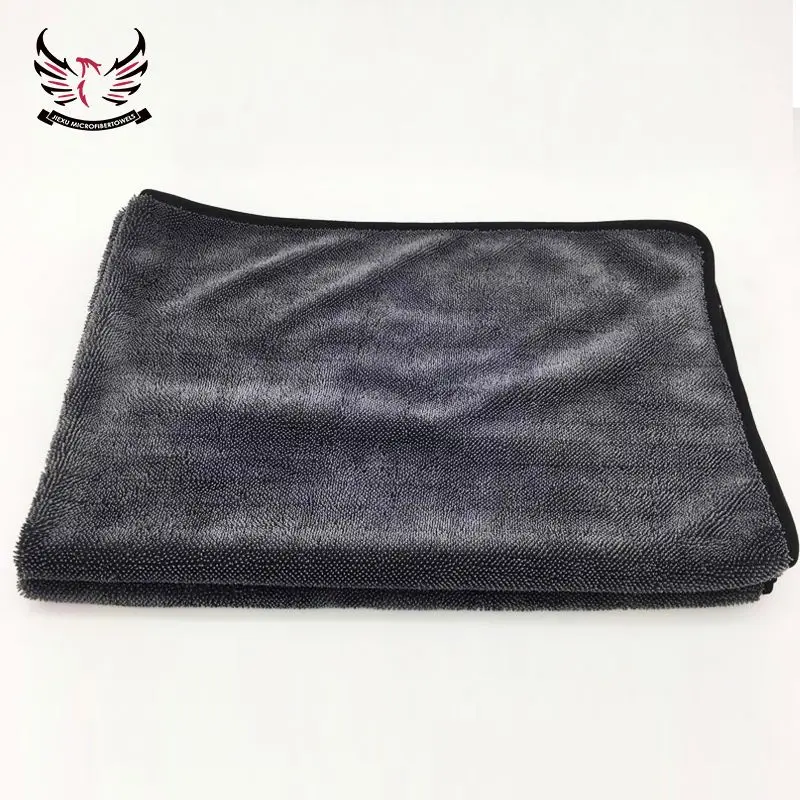 super water absorption microfiber twist car drying towel