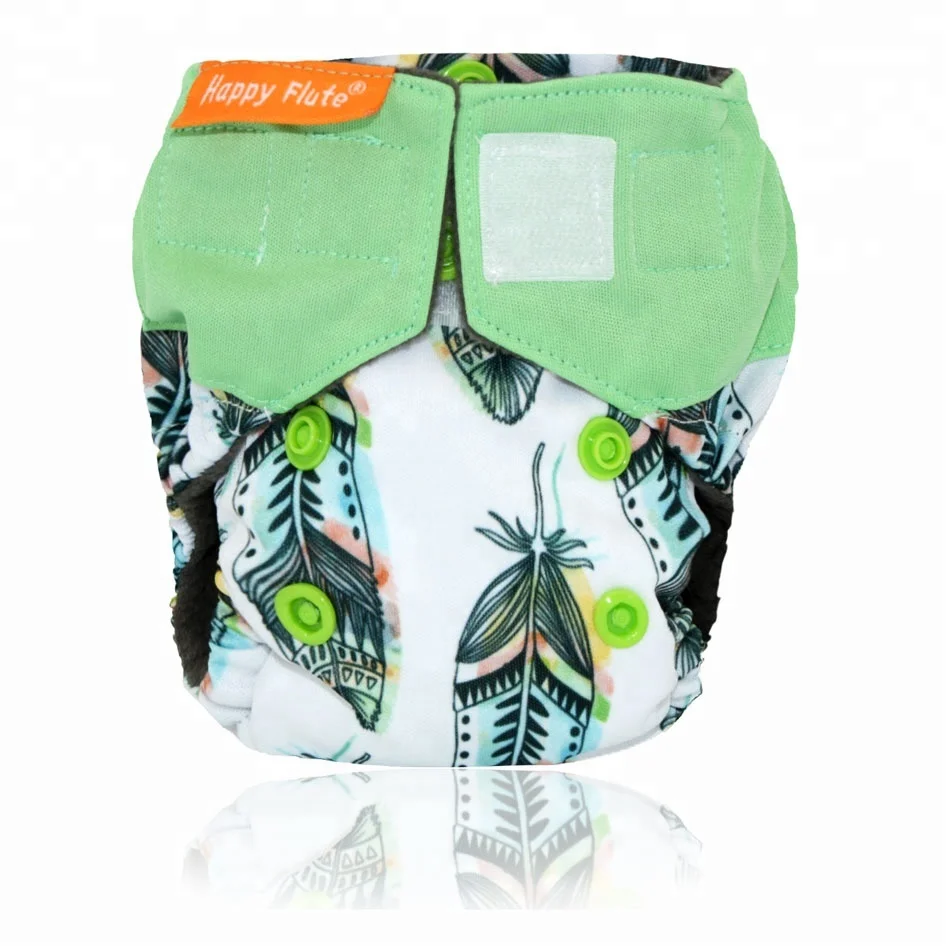 
Newborn Charcoal Bamboo AIO,sewn inside insert,double leaking guards,waterproof, fits 0-3months baby or 6-19 lbs 