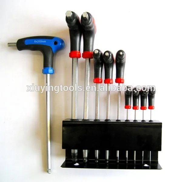 18 шт. Torx Метрическая SAE длинные руки шестигранный набор ключей длинная рука Аллен с холщовой сумкой упаковка