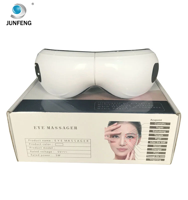 Eye Massager Customized OEM Eye Massage Head Power Adapter;usb Data Lines;two Pieces High-quality Speakers Timing Control 100pcs