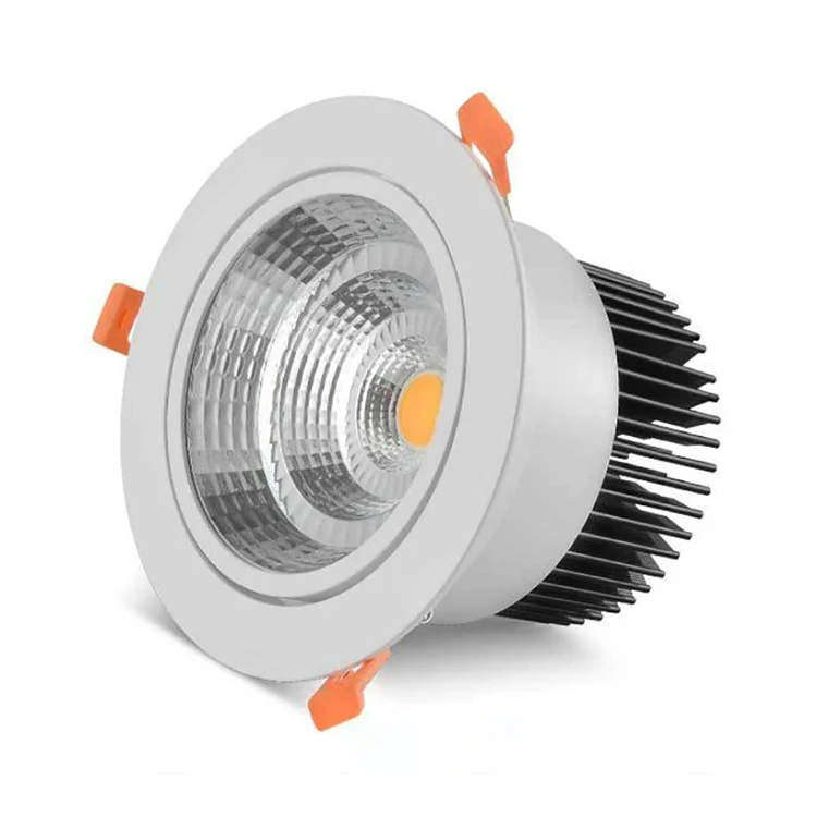 Chinese manufacturer AC85-265V LED Down light Recessed ceiling light White Spot Led For Hotel Kitchen Bathroom cob Down Lights