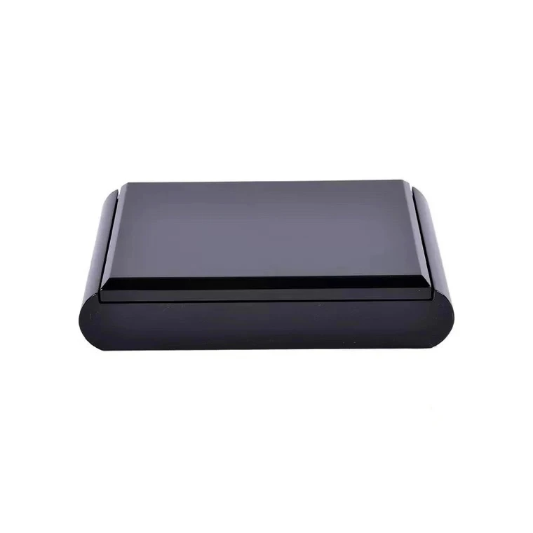 Custom High Quality Glossy Piano Lacquer Ebony Luxury Chocolate Gift Packaging Wooden Box