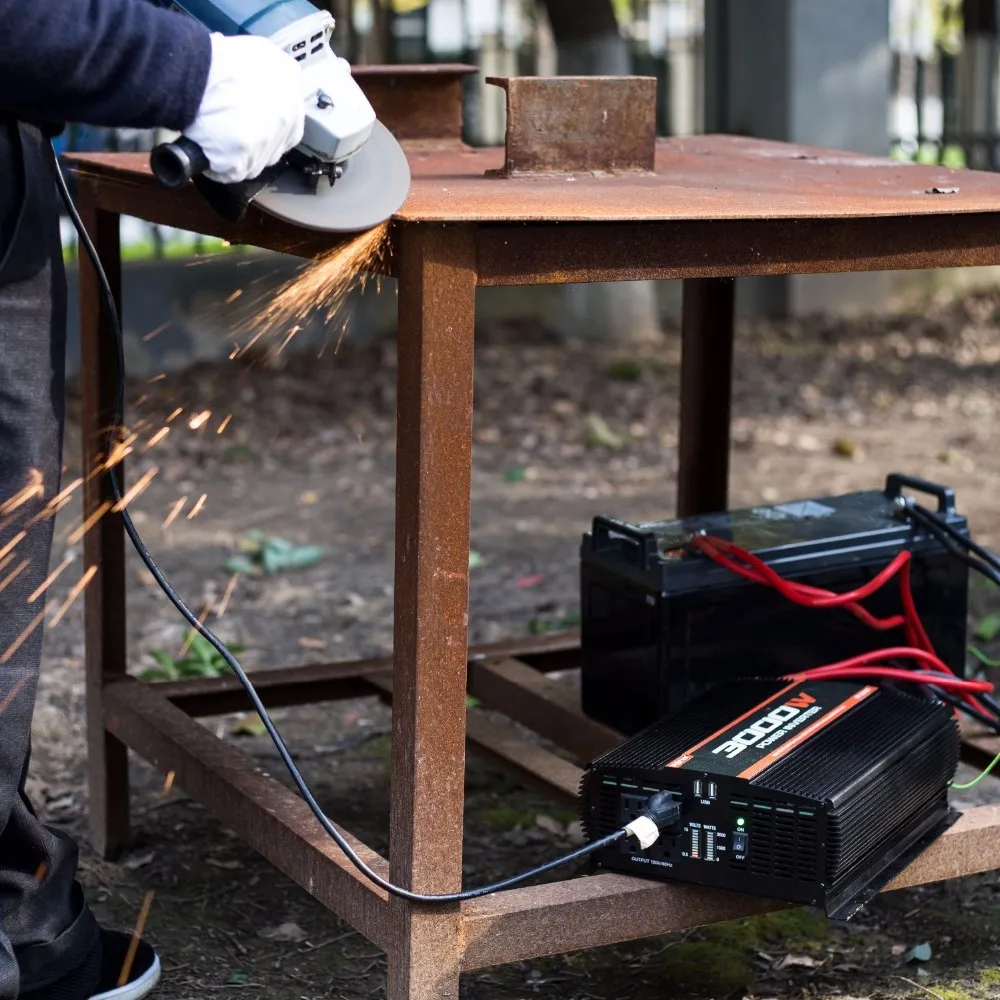 150W Power Inverter with 3.1A Dual USB Charging Ports
