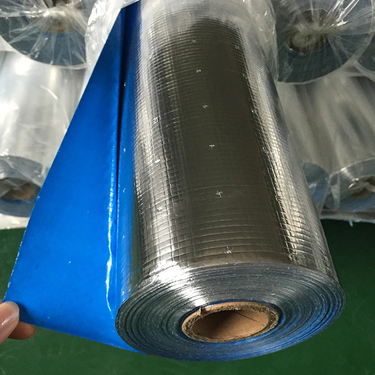 Fire Proof Wall Wrap aluminum foil  Insulation  high reflectivity Sarking radiant barrier